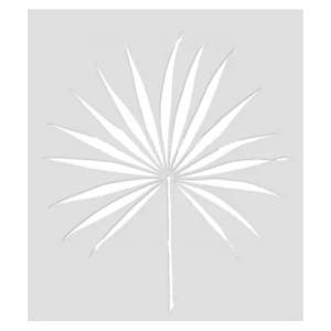 Трафарет “Листья пальмы Сабаль”