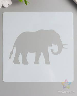 Трафарет пластик Животные