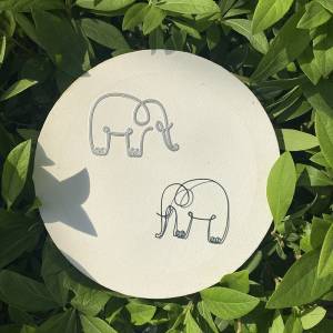 2022 металлические трафареты для вырезания слона Bunnymoon, трафареты для «сделай сам», Скрапбукинг