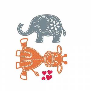 Металлический трафарет для вырезания слона жирафа шаблон для «сделай сам» Скрапбукинг тиснение бумажные открытки изготовление альбома рукоделие штампы