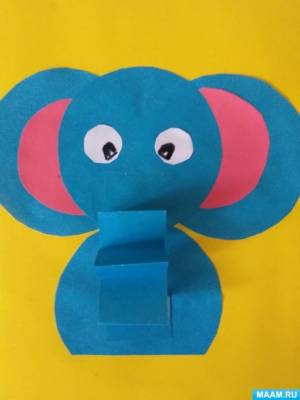Мастер-класс по аппликации «Слоник» ко Дню слона на МAAM