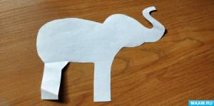 Мастер-класс по изготовлению поделки из пряжи и картона «Слон»