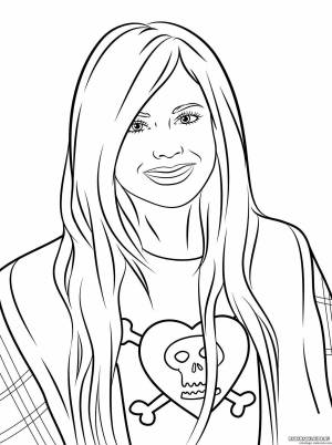 Раскраски Знаменитости