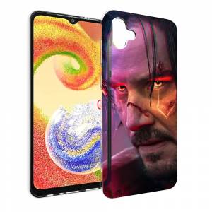 Чехол MyPads cyberpunk 2077 Джонни Сильверхенд для Samsung Galaxy A04