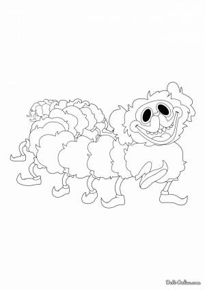 Раскраски Пиджей из поппи плейтайм