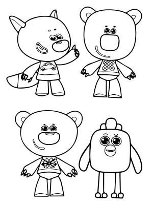 Герои Мимимишек