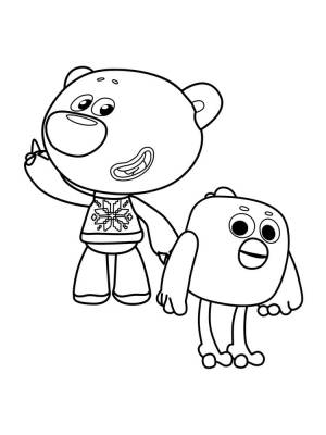 Раскраска Мимимишки 7