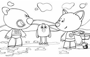 Раскраски Мультик мимимишки