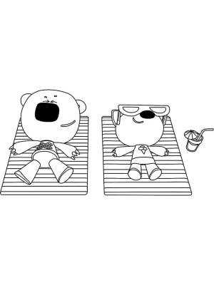 Раскраска Мимимишки 5