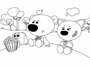 Раскраски Мимимишки игра