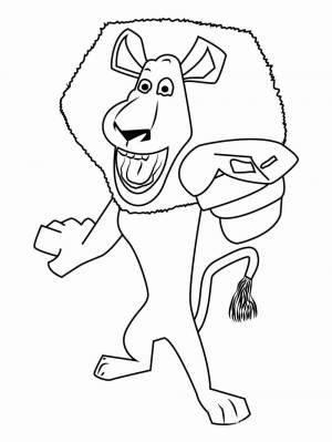 Раскраски Алекс из м