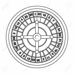 Roulette With Red And Black Cells