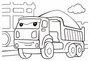 раскраска для самых маленьких