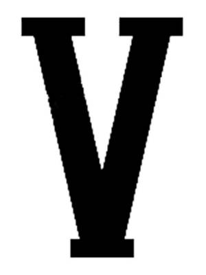 Трафареты Римских цифр