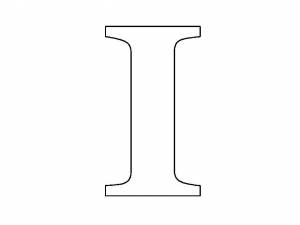 Трафарет Римских цифр