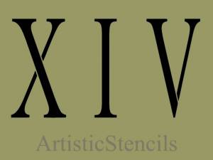 Римские цифры раскраска