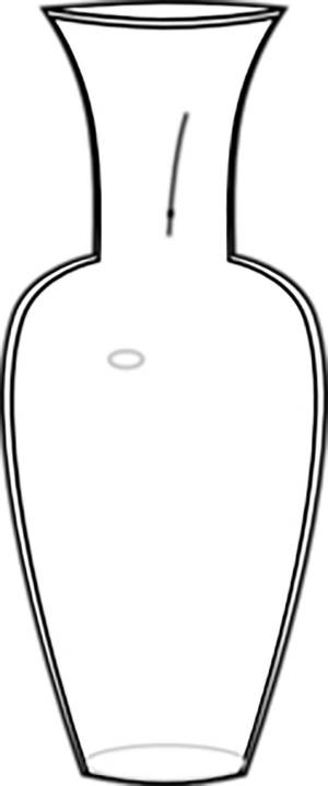 шаблон вазы Раскраски