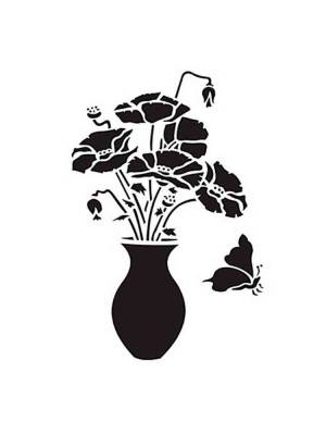 Трафареты Вазы