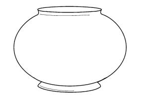 Трафареты Ваз для вырезания из бумаги