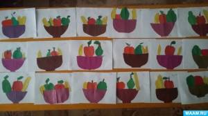 Конспект ООД по аппликации «Ваза с фруктами» в подготовительной группе