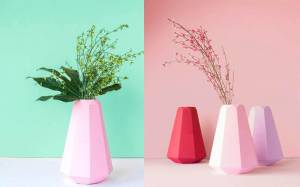 Как сделать вазу из бумаги