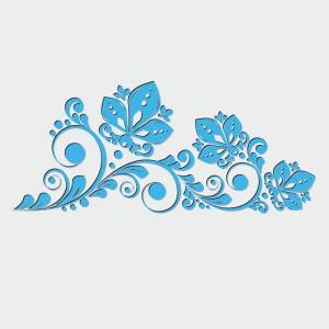 Трафарет Крупные узоры