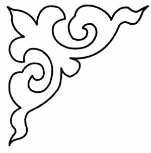 Трафареты узоров для вырезания