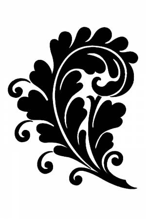 Трафареты узоров для вырезания