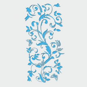 Трафарет Растительный орнамент