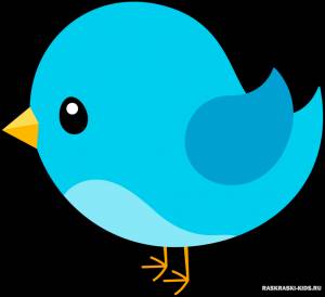 Трафареты птиц