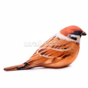 Игрушка птица Воробей Д35 380434 СмолТойс