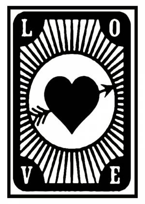 Трафареты и шаблоны на 14 февраля