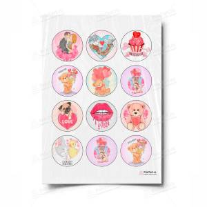 Картинки для торта 14 февраля