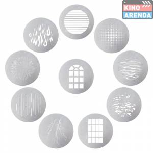 Aputure Набор масок Gobo 80 мм для Spotlight