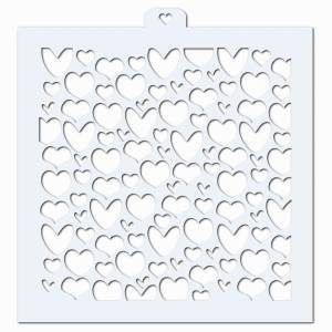 Набор трафаретов 14 Февраля 6 шт 