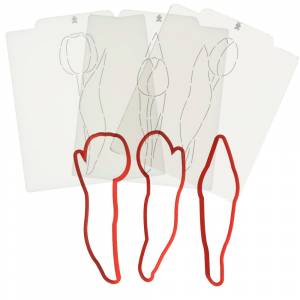 Форма, трафарет для пряников и печенья 14 февраля день влюбленных