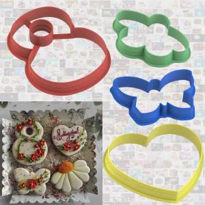 Набор вырубок №1 для пряников к 8 марта