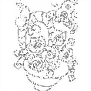 Вытынанки на 8 марта