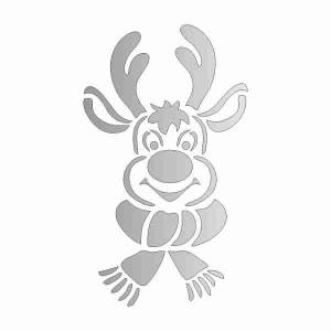 Трафарет Олень 001