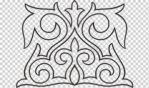 Орнамент Рисование Трафарет Арт Узор, другие, белый, лист, прямоугольник png