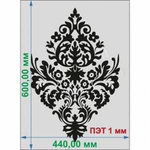 Трафареты для росписи стен Винтажные элементы ПЭТ 1 мм