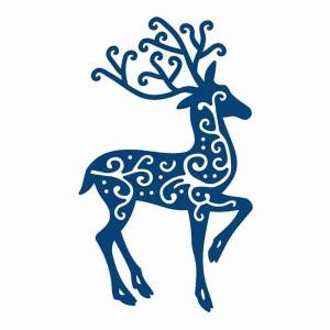 DataLife Engine > Версия для печати > Трафареты новогодний олень