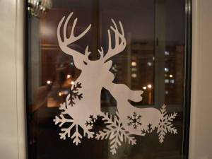 Новогодний олень