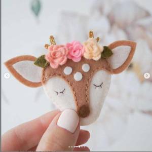 Олени из фетра [lavka_handmade]