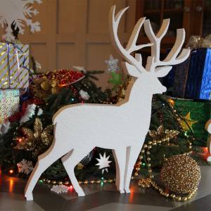 Фигура Олень из пенопласта