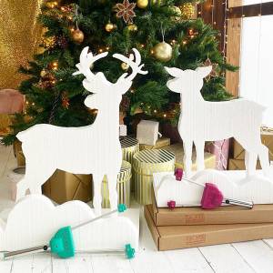 Олень из пенопласта своими руками