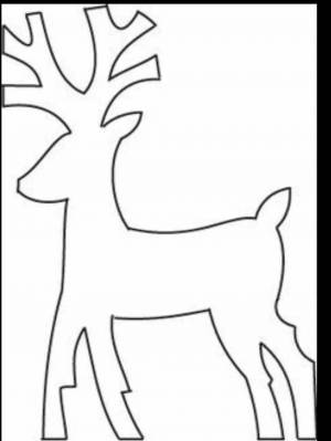 Трафареты для пенопласта новогодние