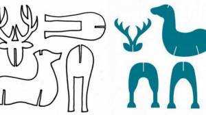 Новогодний олень своими руками