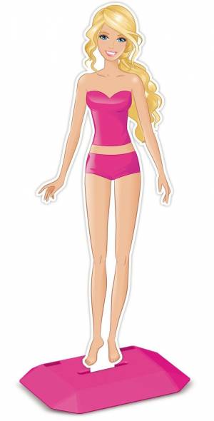 Арты трафарет куклы для одевания