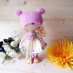 Голова текстильной куклы · Школа текстильной куклы Елены Кошелевой